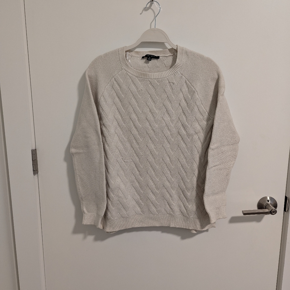 Cyrus Cream Sweater Women's Size Medium